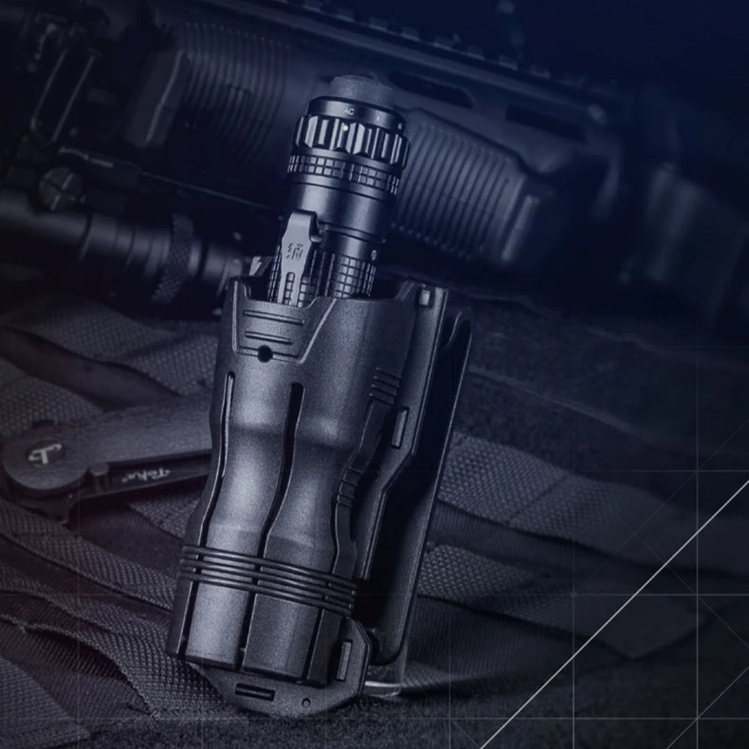360-degree Rotating V6 Tactical Flashlight