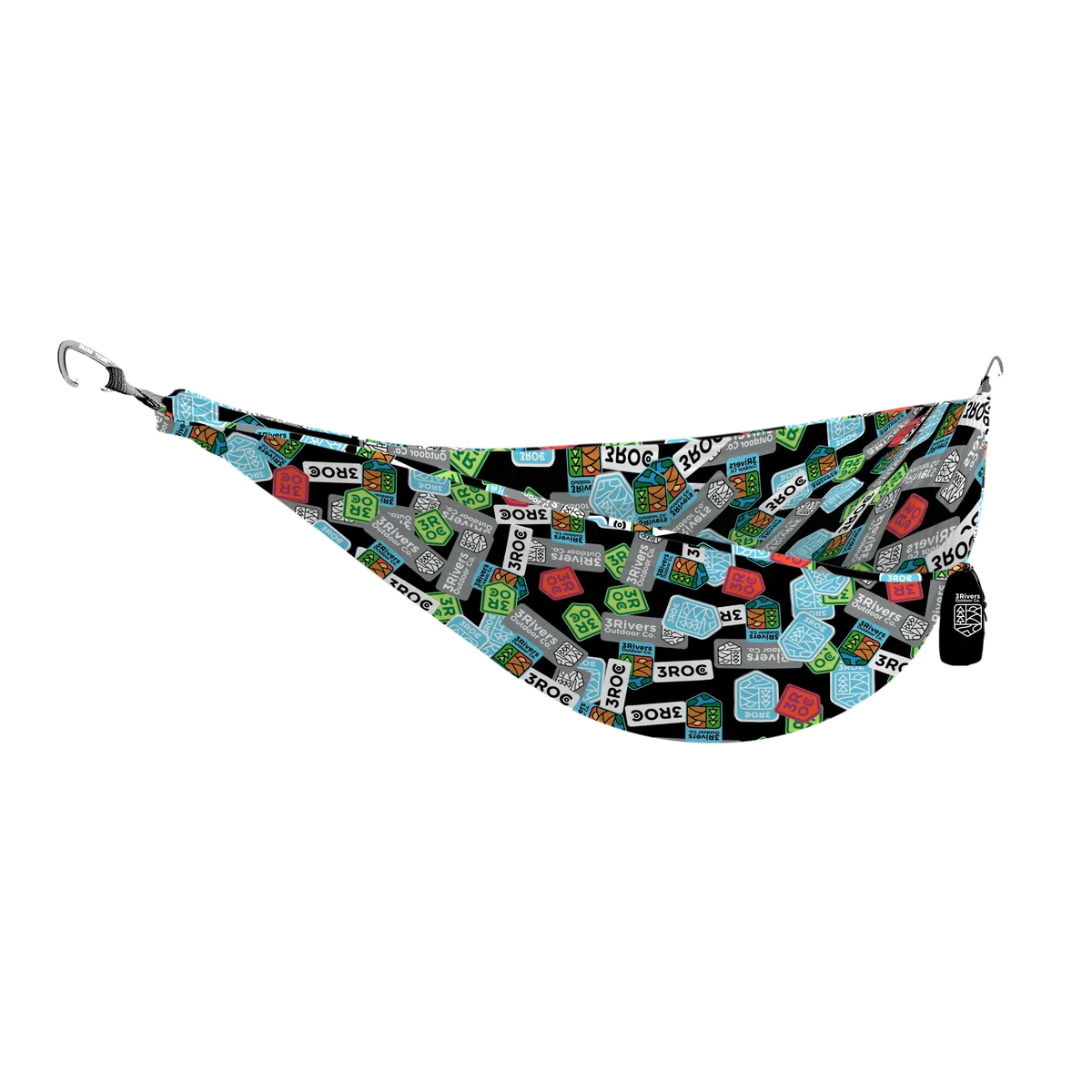 3ROC Printed Hammock - PRE ORDER – 3 Rivers Outdoor Co