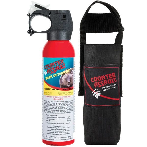8.1 oz Bear Spray w/ Holster