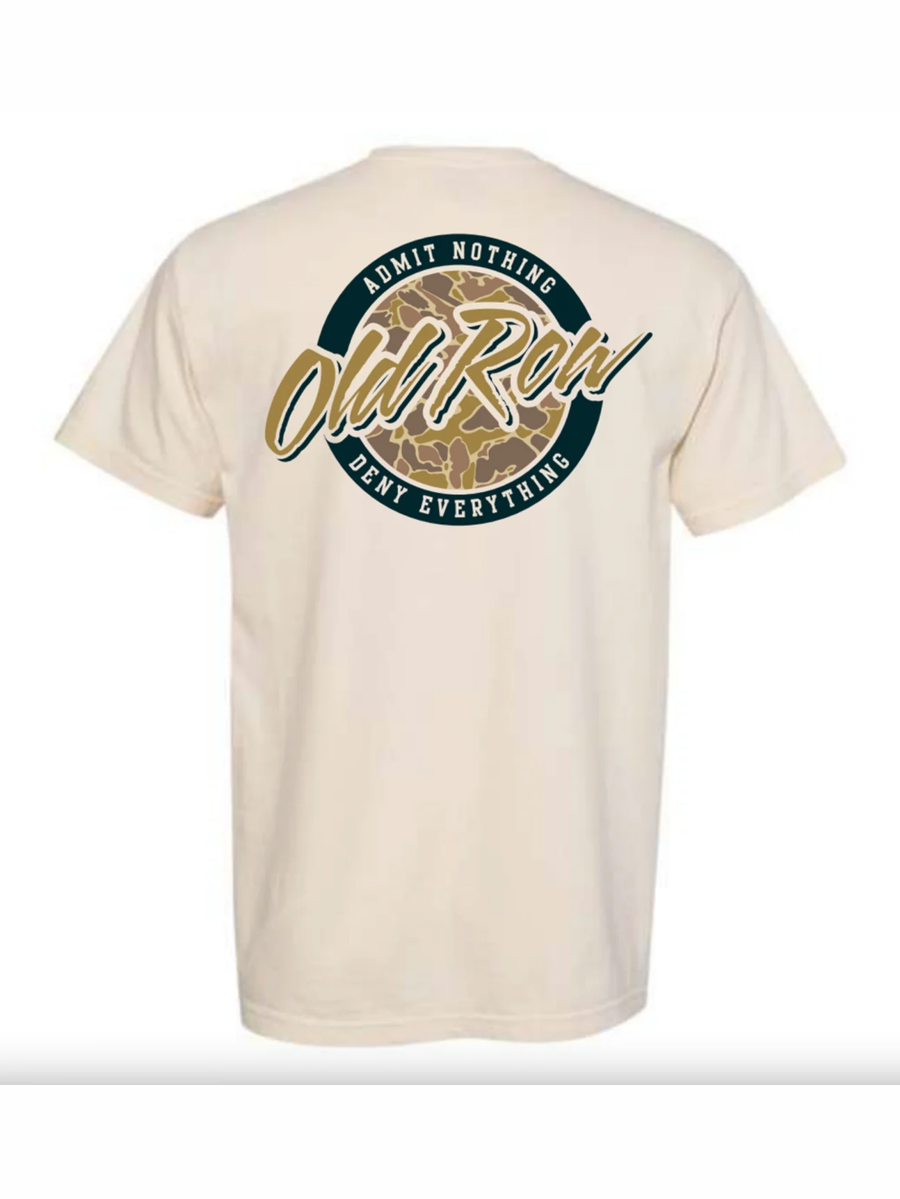 80's Camo Circle Pocket Tee