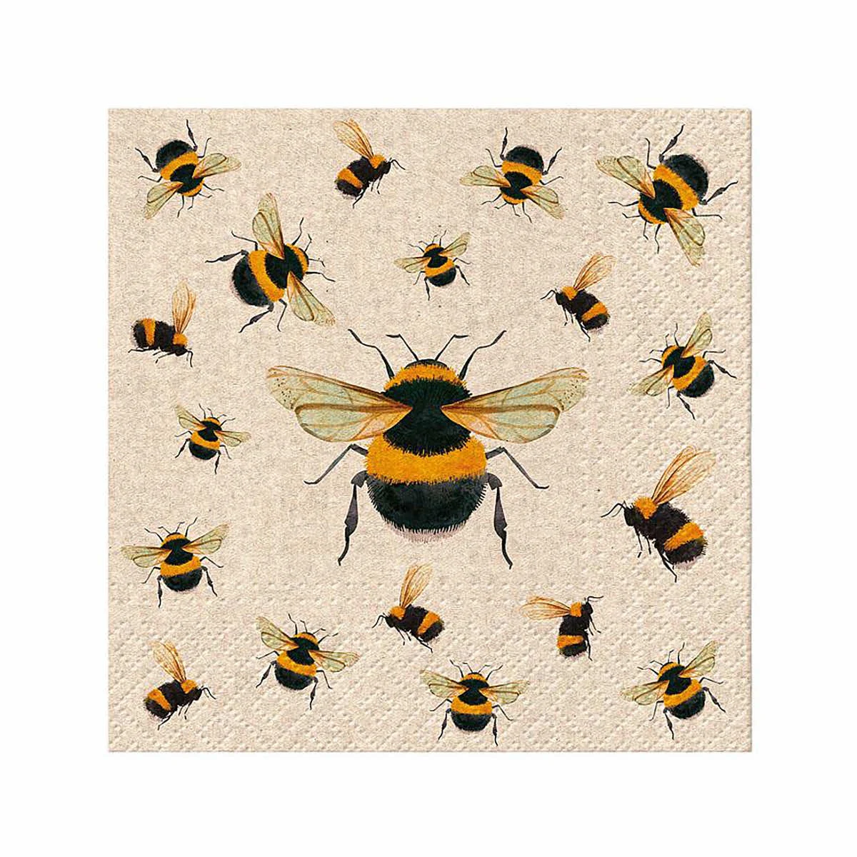 Abbott We Care Dancing Bees Cocktail Napkins