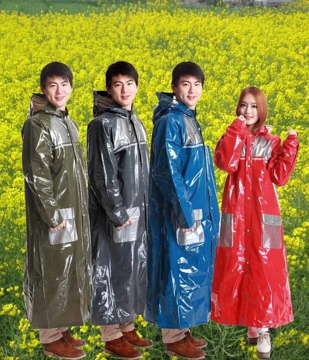 Adult Thickened Long Camping Raincoat