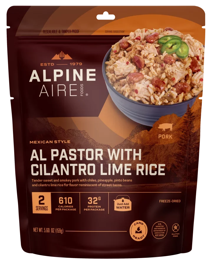 AlpineAire Al Pastor with Cilantro Lime Rice