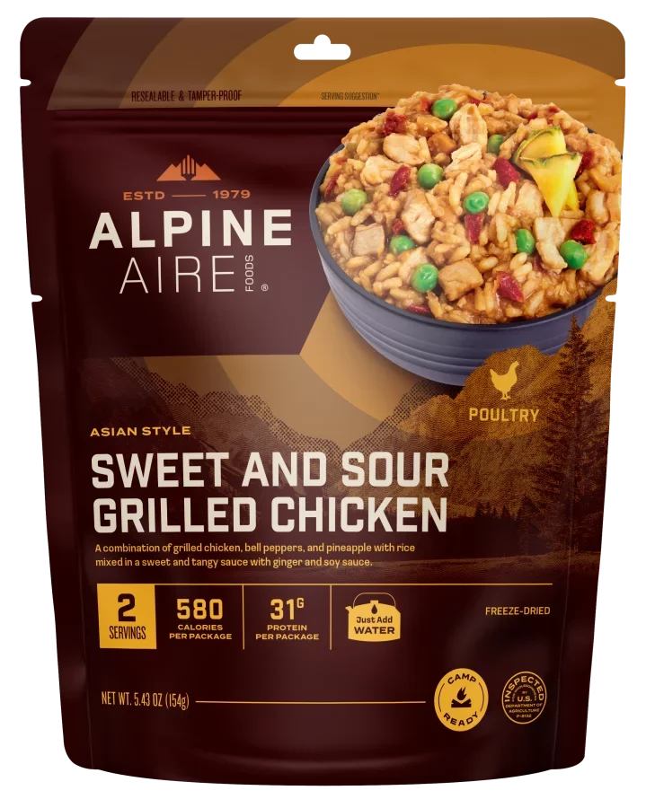 AlpineAire Sweet and Sour Grilled Chicken