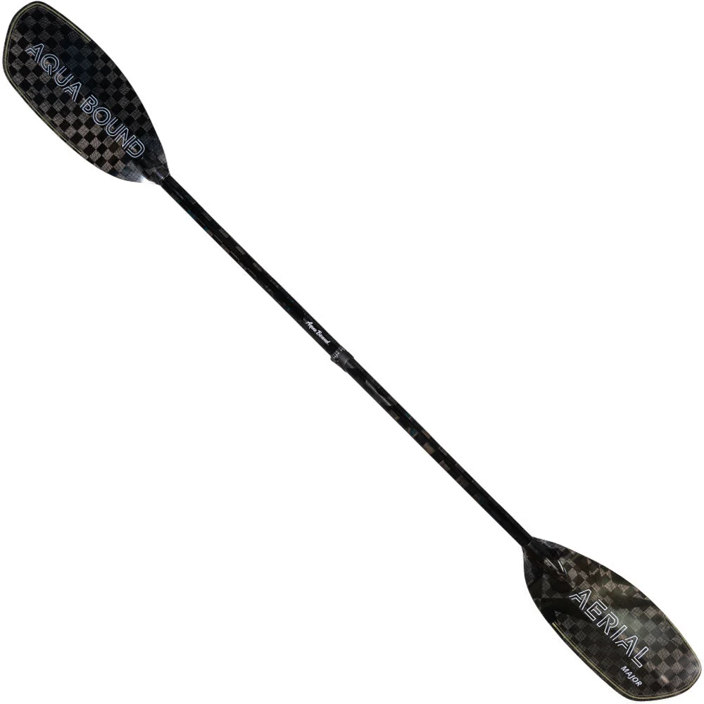 Aqua-Bound Aerial Major Carbon Versa-Lok Straight Shaft 2-Piece Kayak Paddle