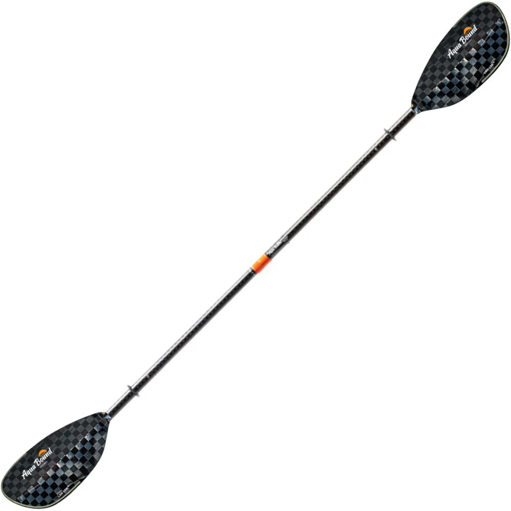 Aqua Bound Whiskey Carbon Straight Shaft Posi-Lok 2-Piece Kayak Paddle