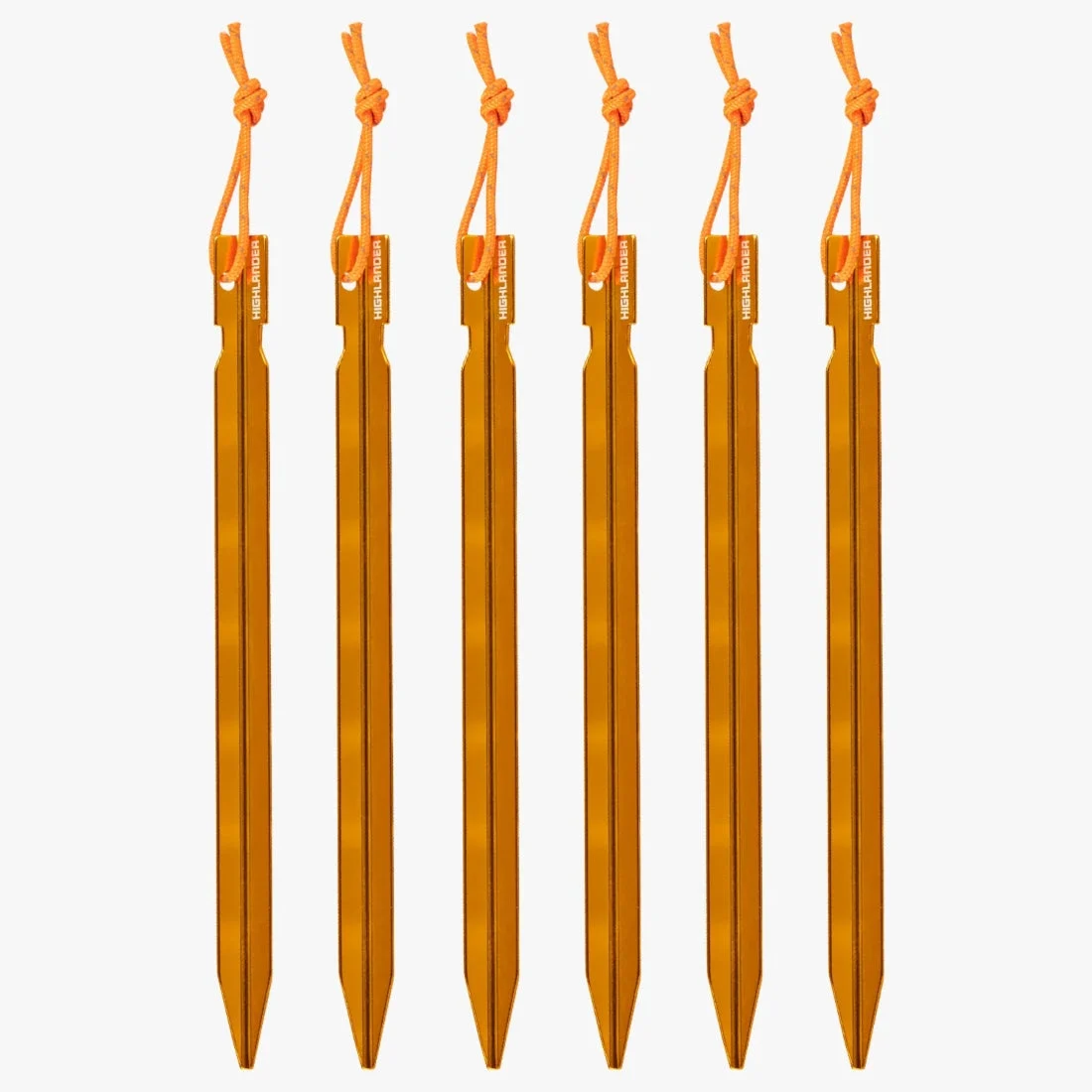 Arrow Aluminium Pegs 7 Inch 6 Pack