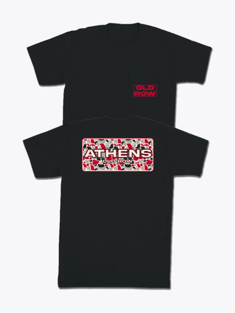 Athens Camo Pocket Tee