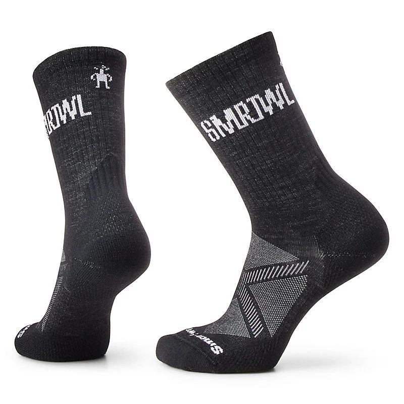 Athletic Smrtwl Logo Targeted Cushion Crew Socks
