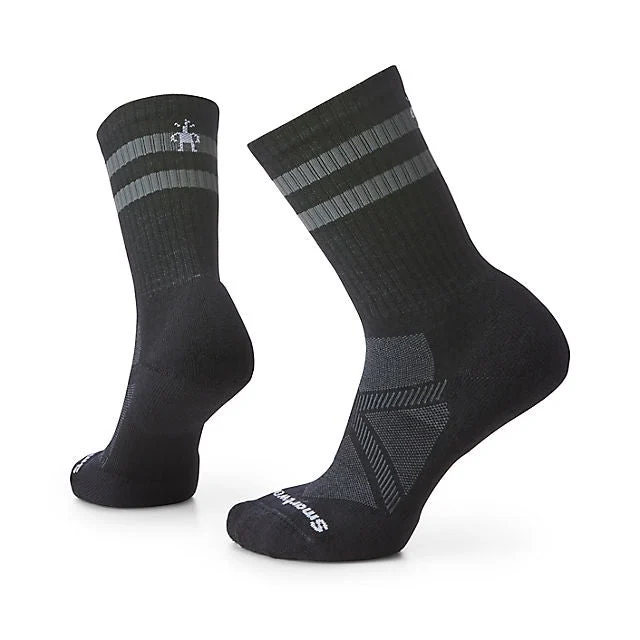 Athletic Stripe Targeted Cushion Crew Socks