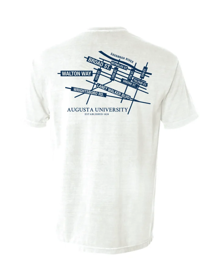 Augusta University Road Sign Tee Shirt
