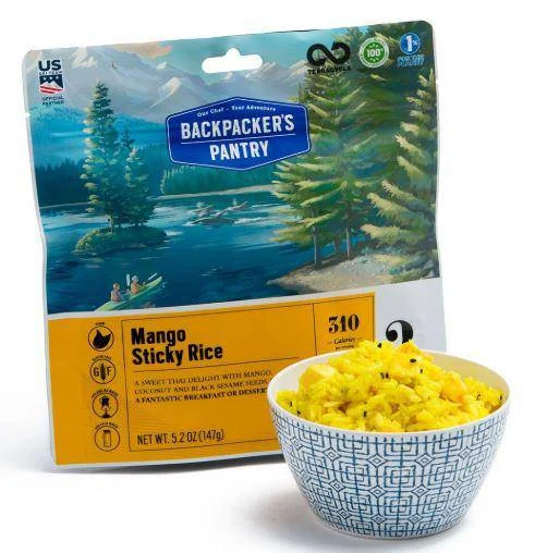 Backpacker’s Pantry Mango Sticky Rice Miyar | Miyar Adventures