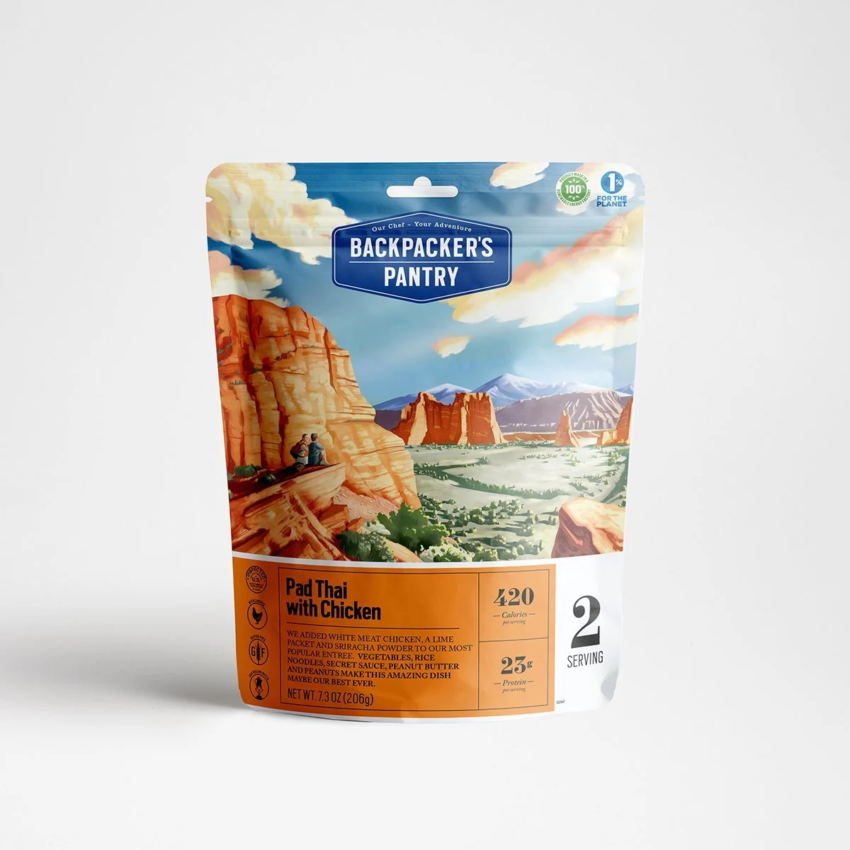 Backpacker's Pantry Pad Thai With Chicken Miyar | Miyar Adventures