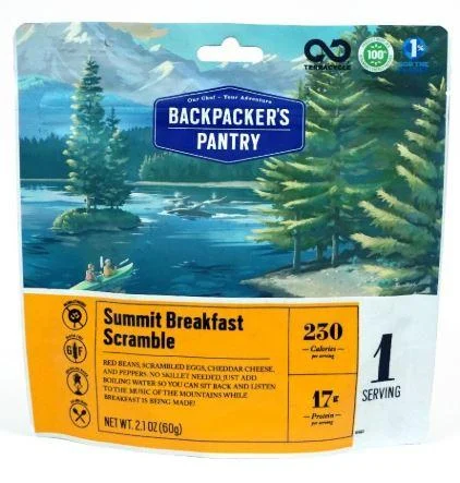 Backpacker's Pantry Summit Breakfast Scramble | Miyar Adventures
