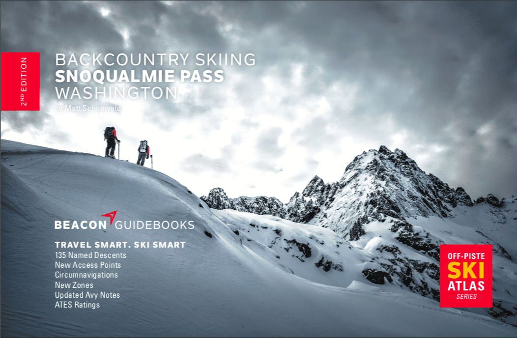 Beacon Guidebooks Backcountry Skiing: Snoqualmie Pass. 2nd Edition | Miyar Adventures