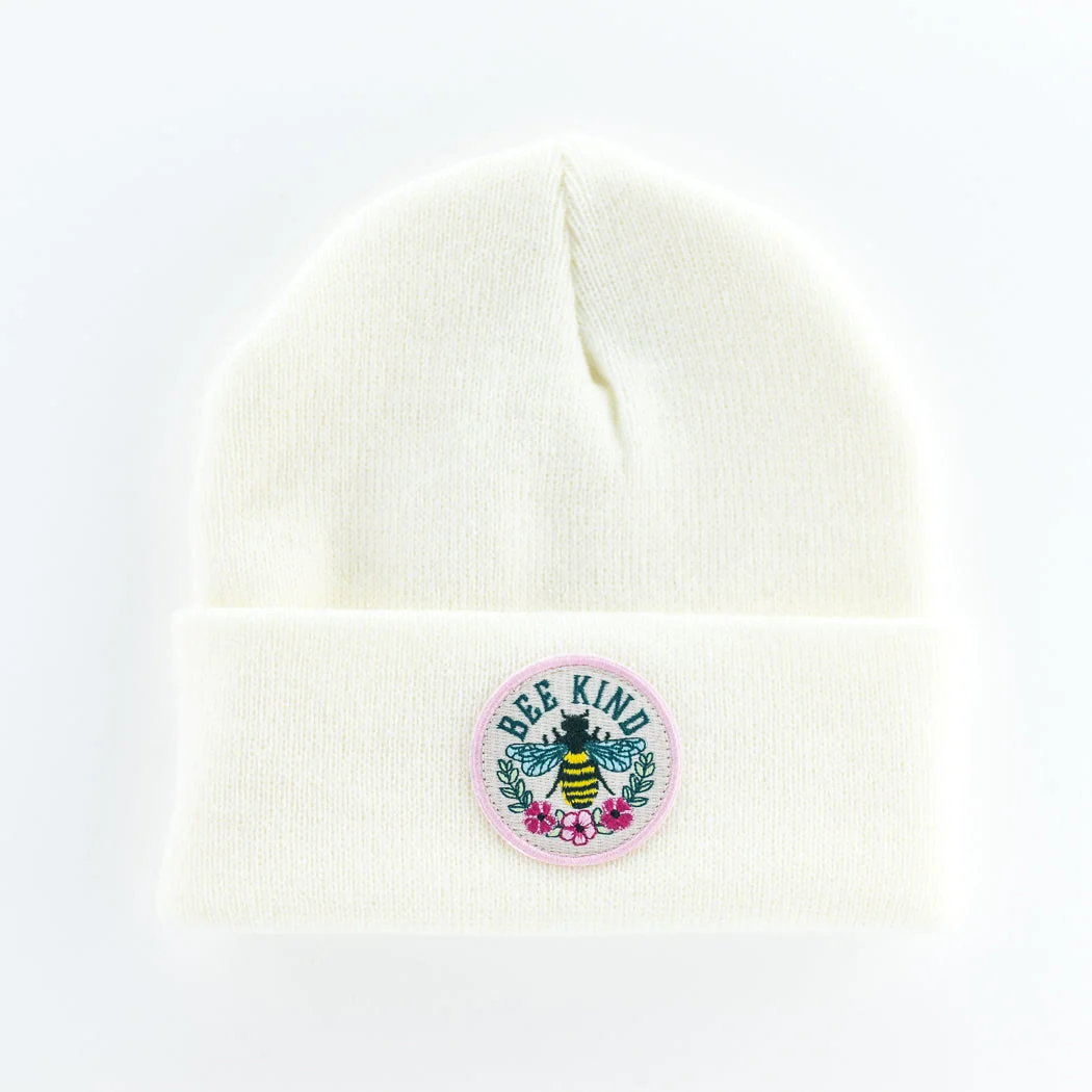 Bee Kind | Pearl - Adult Beanie – 3 Rivers Outdoor Co