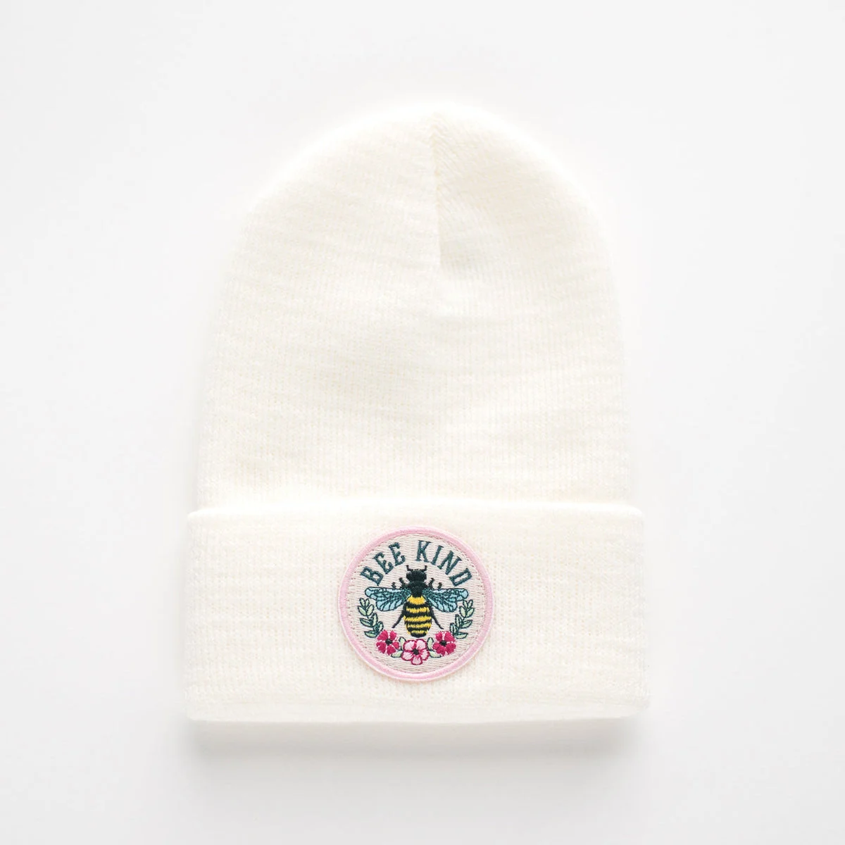 Bee Kind - White Kids Beanie – 3 Rivers Outdoor Co