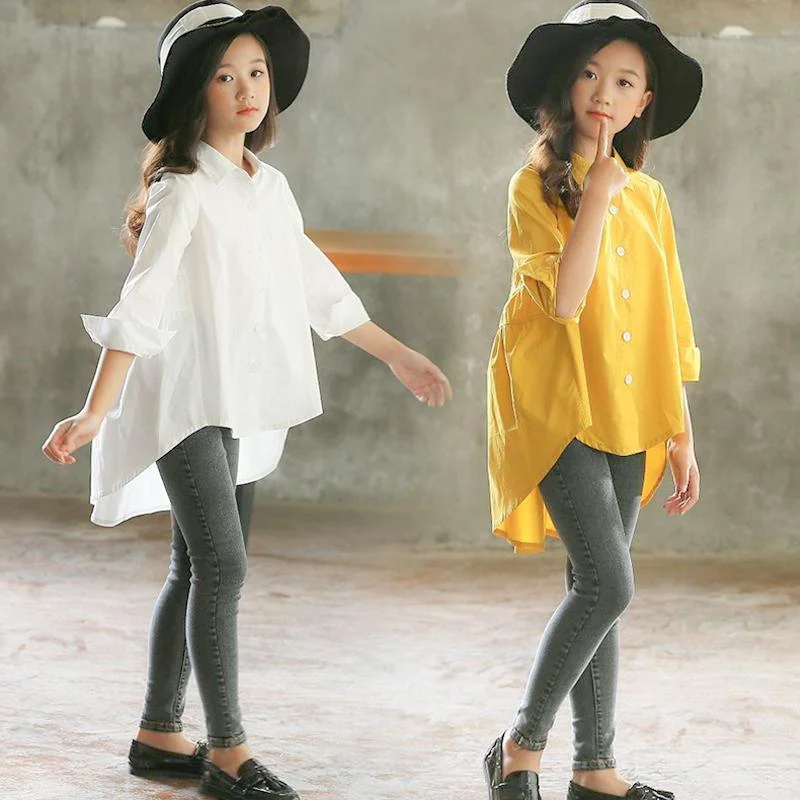Big Kids Loose Fashionable Tops