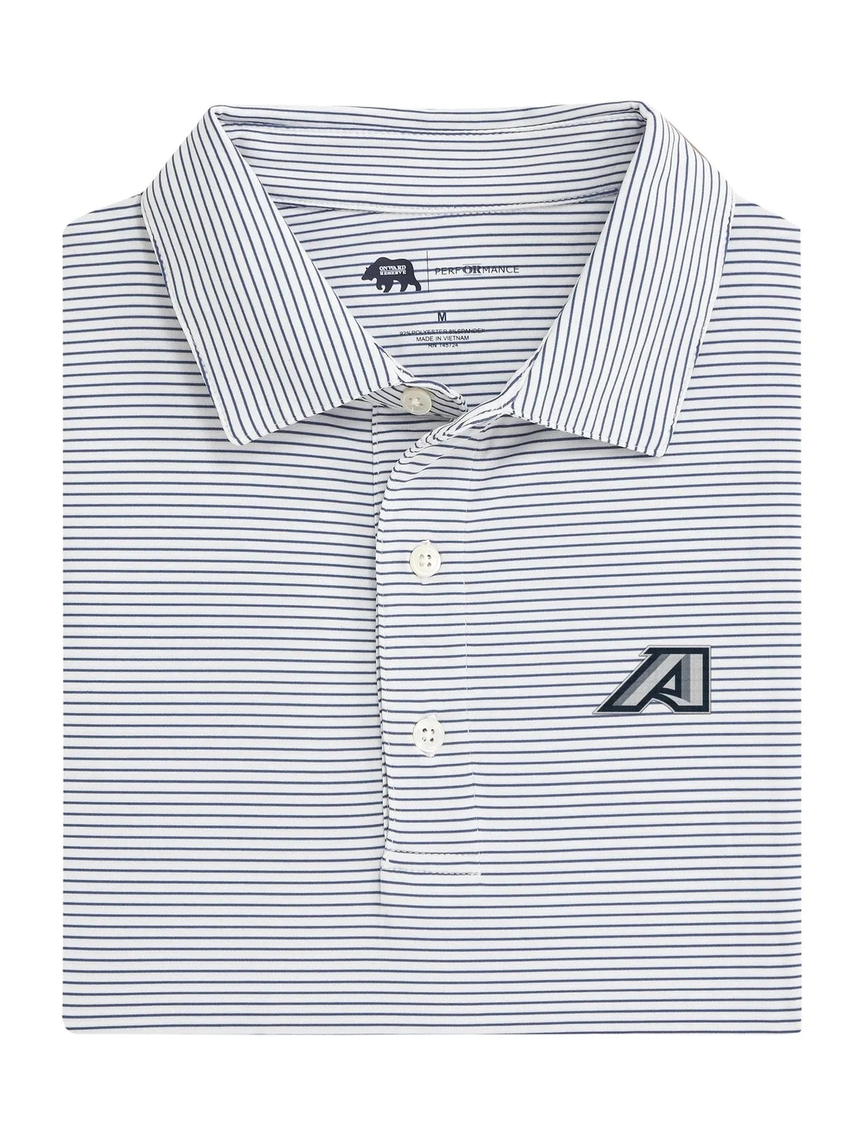 Birdie Stripe Augusta Performance Polo