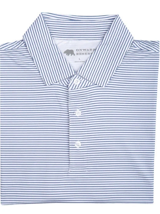 Birdie Stripe Performance Polo