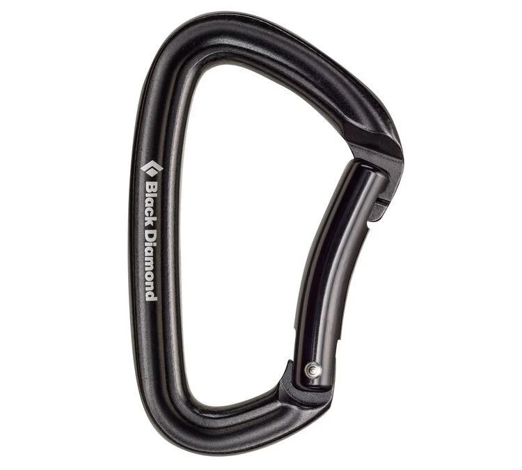 Black Diamond POSITRON BENT GATE CARABINER Miyar | Miyar Adventures