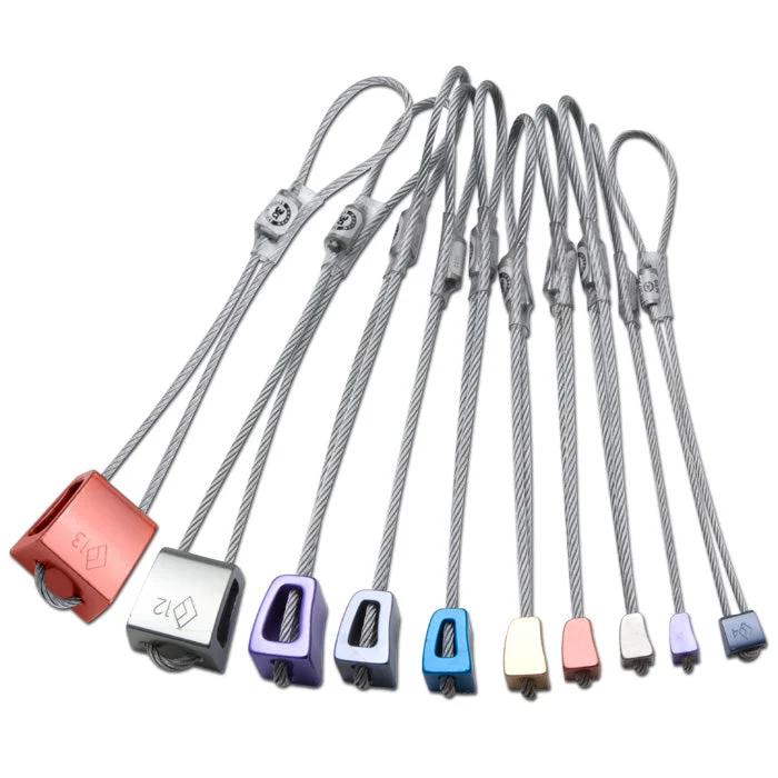 Black Diamond Rock Climbing Stopper Nut Set 4-13