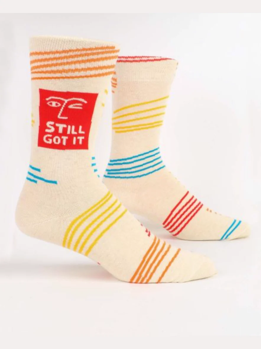 Blue Q Men's Crew Socks