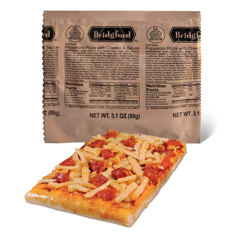 Bridgford Foods Corporation - Pepperoni & Cheese Pizza (2pk)