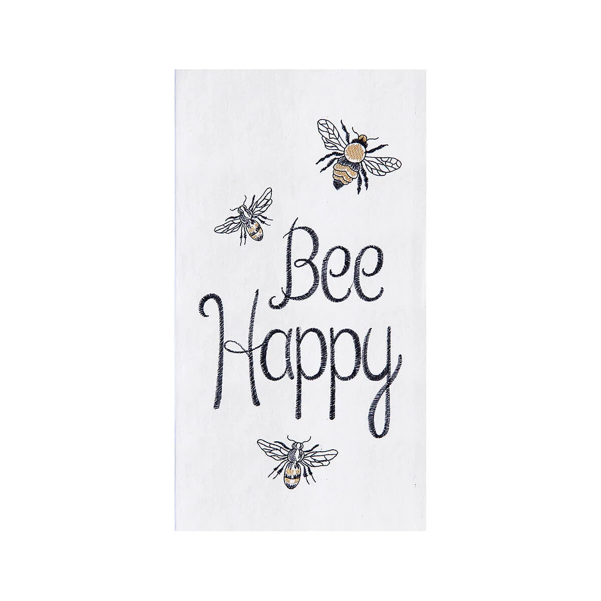 C&F Home Bee Happy Flour Sack Towel