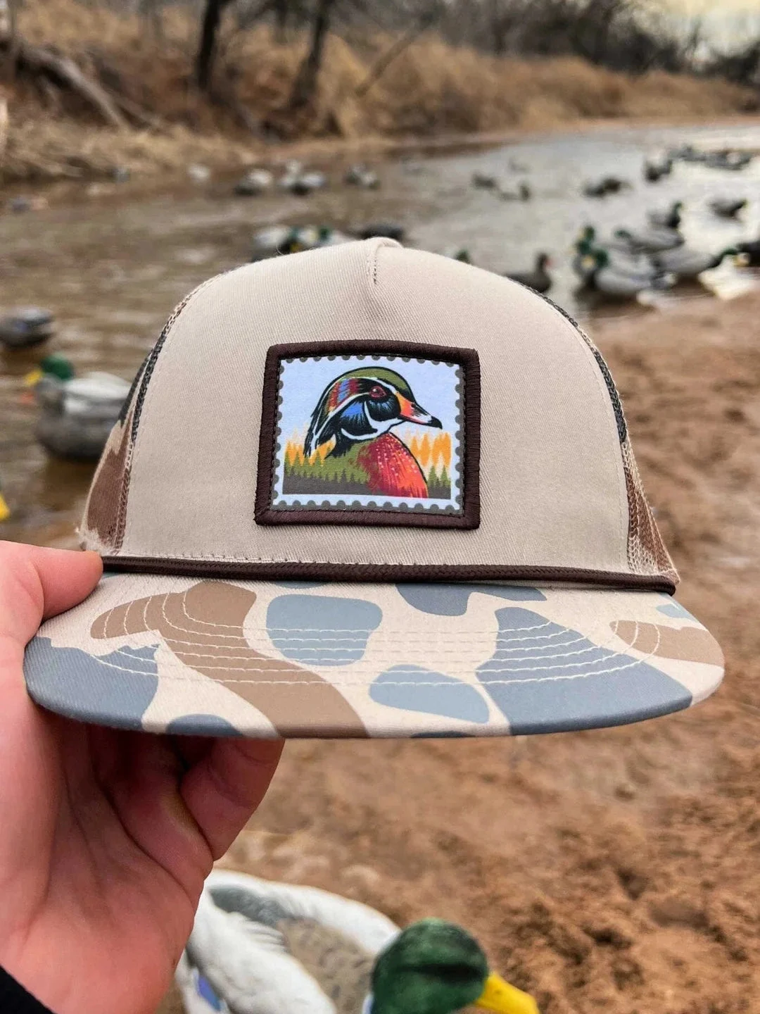 Camo Duck Stamp Cap