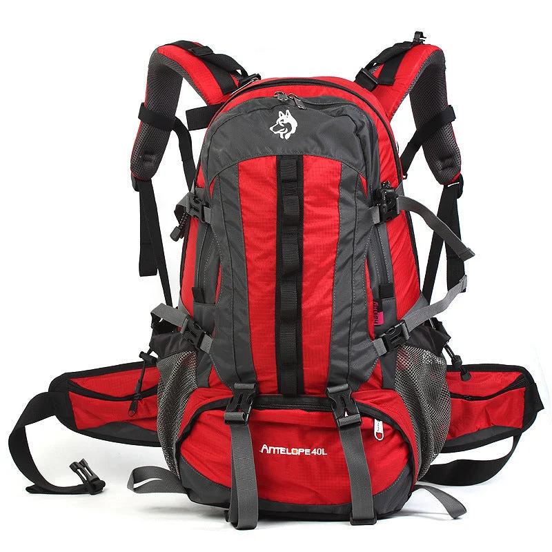 Camping Hiking Nylon Rainproof Backpack