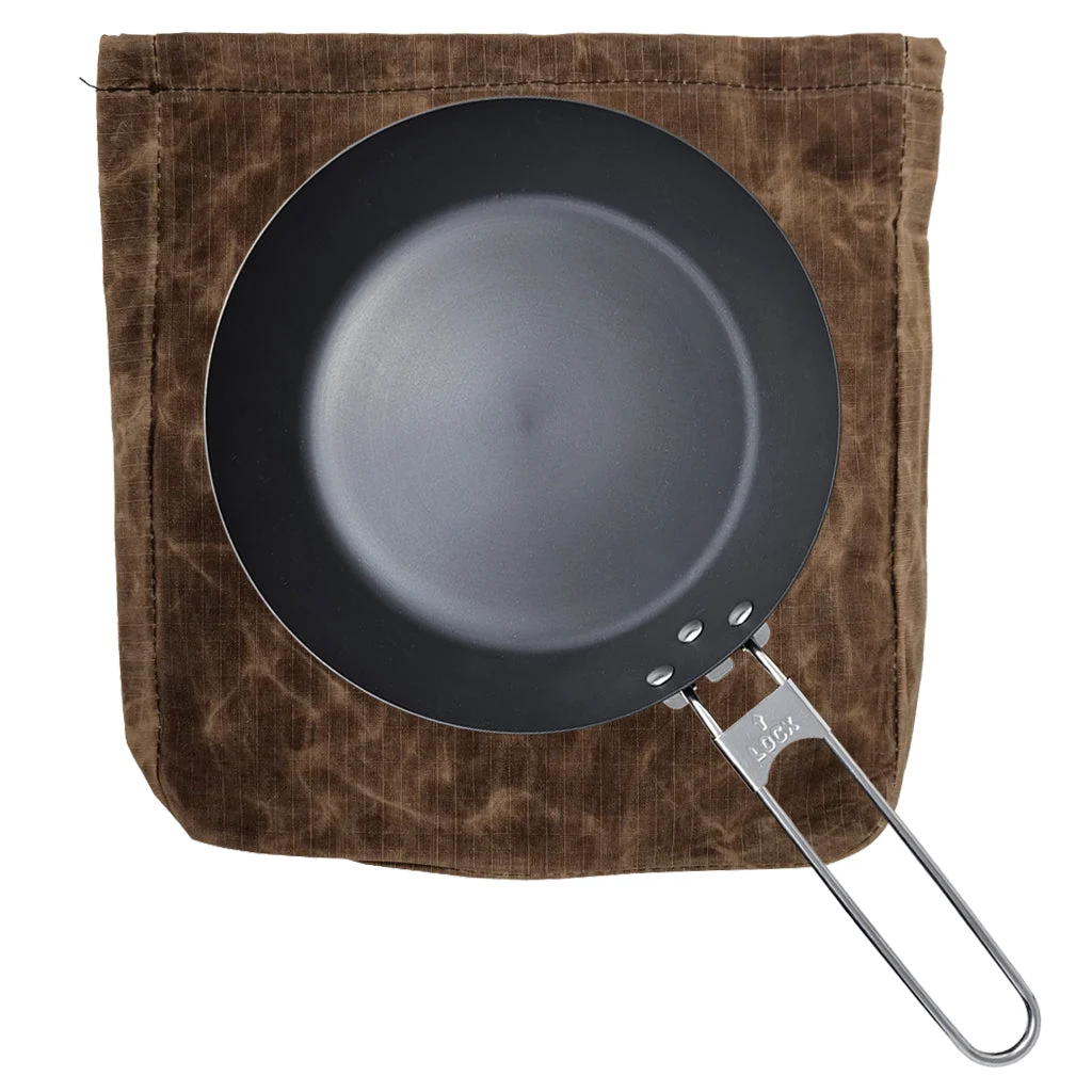 Carbon Skillet Waxed Canvas Combo