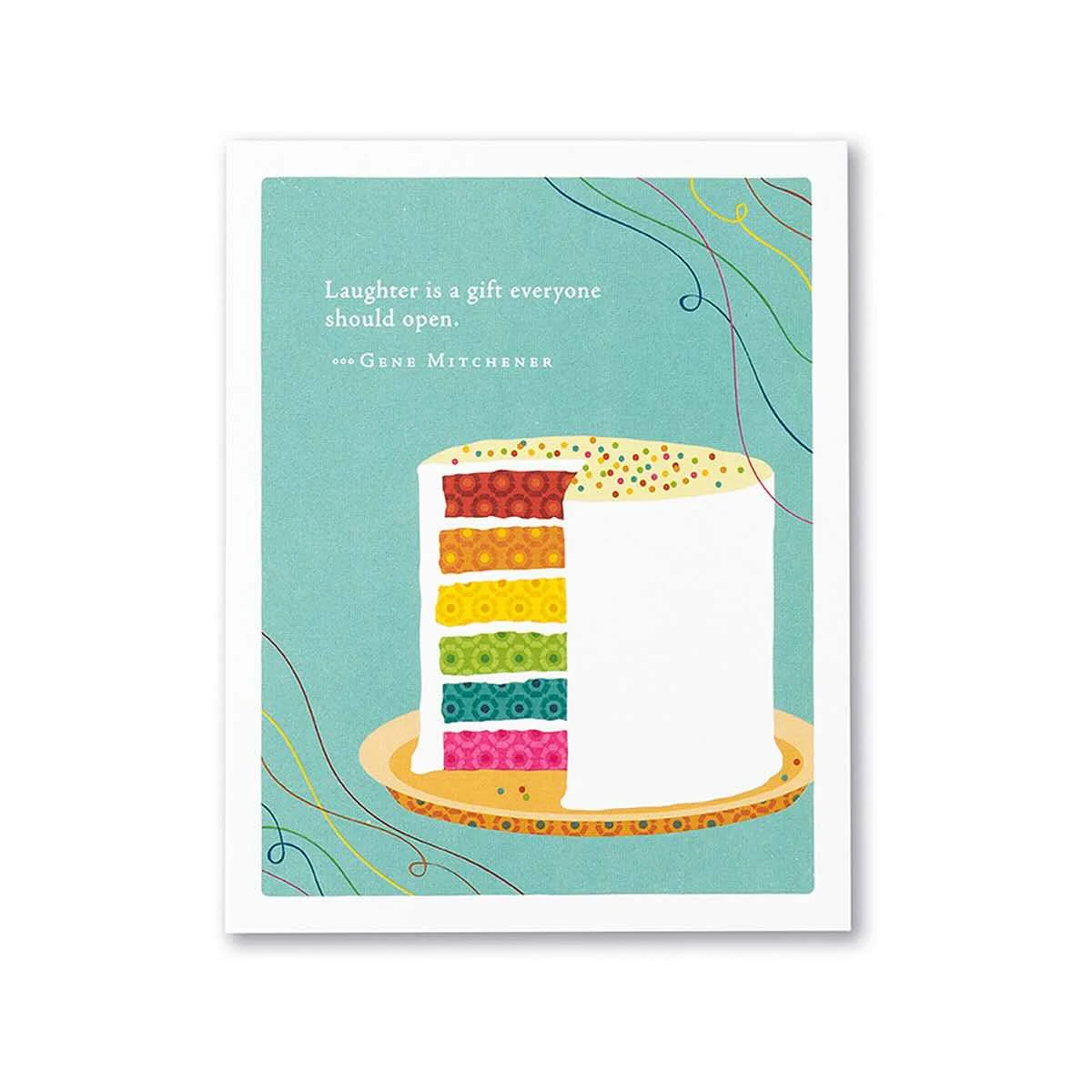 Compendium Laughter Is A Gift Birthday Card