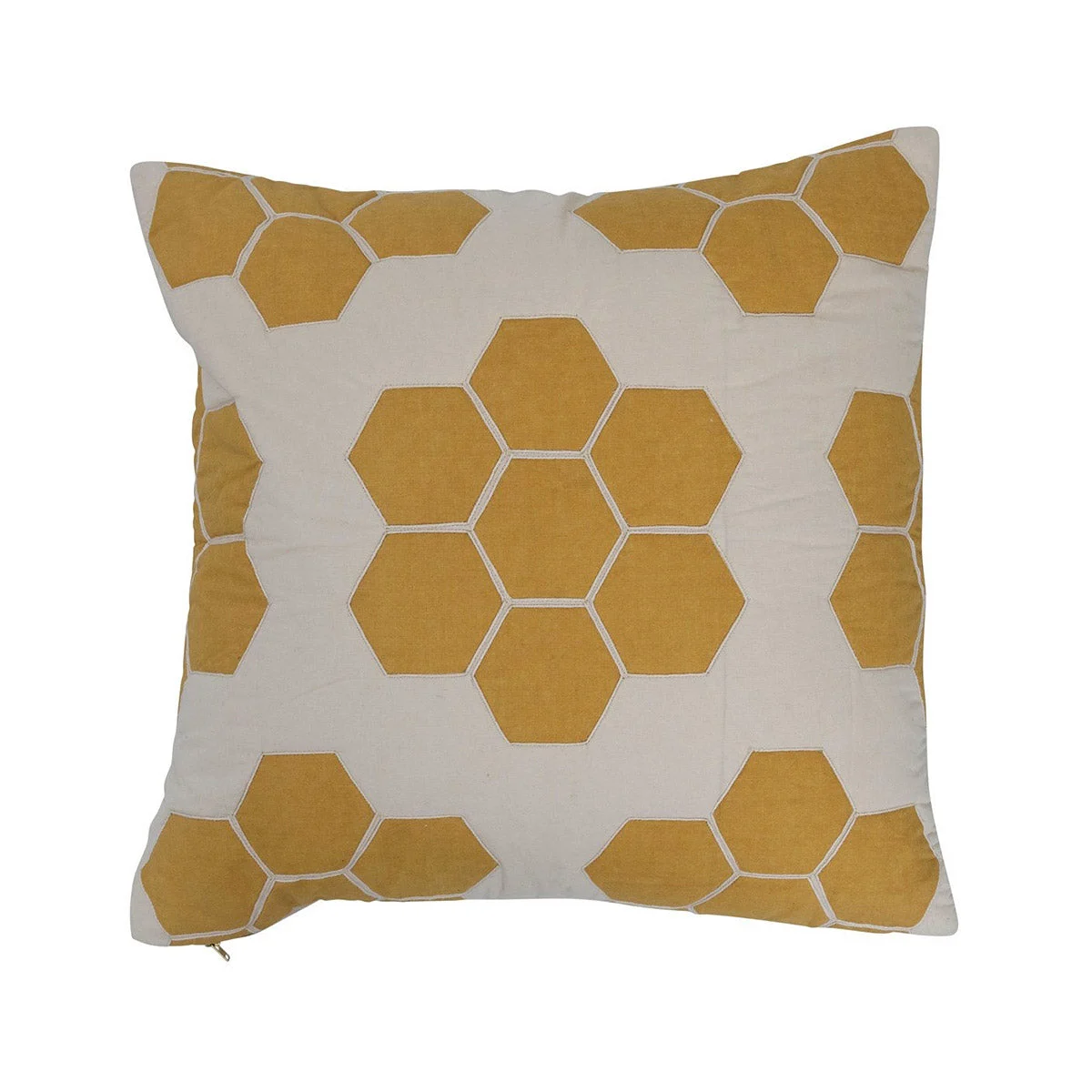 Creative Co-Op Honeycomb Quilted Pillow