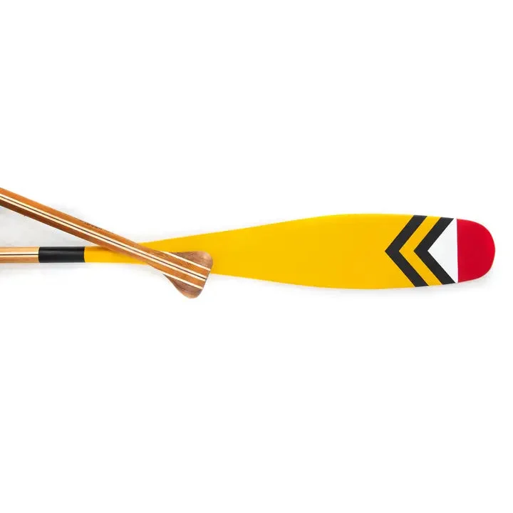 Dalles Des Morts Artisan-Painted Canoe Paddle