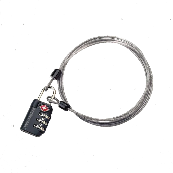 Eagle Creek 3 Dial TSA Lock & Cable