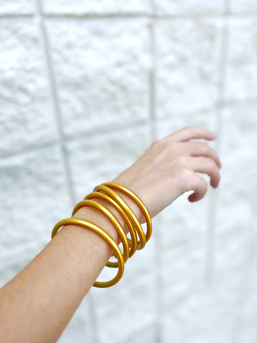 Elastic Glitter Bangle