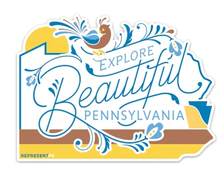 "Explore Beautiful Pennsylvania" sticker – 3 Rivers Outdoor Co