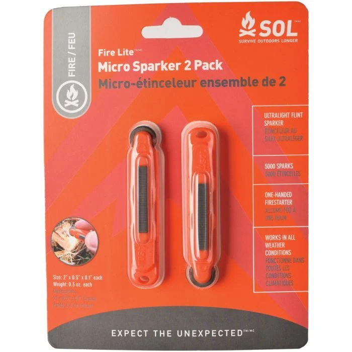 FIRE LITE MICRO SPARKER 2 PACK – 3 Rivers Outdoor Co