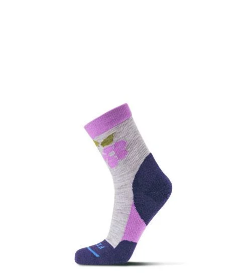 Fits Women's Light Hiker (Floral) Mini-Crew | Miyar Adventures