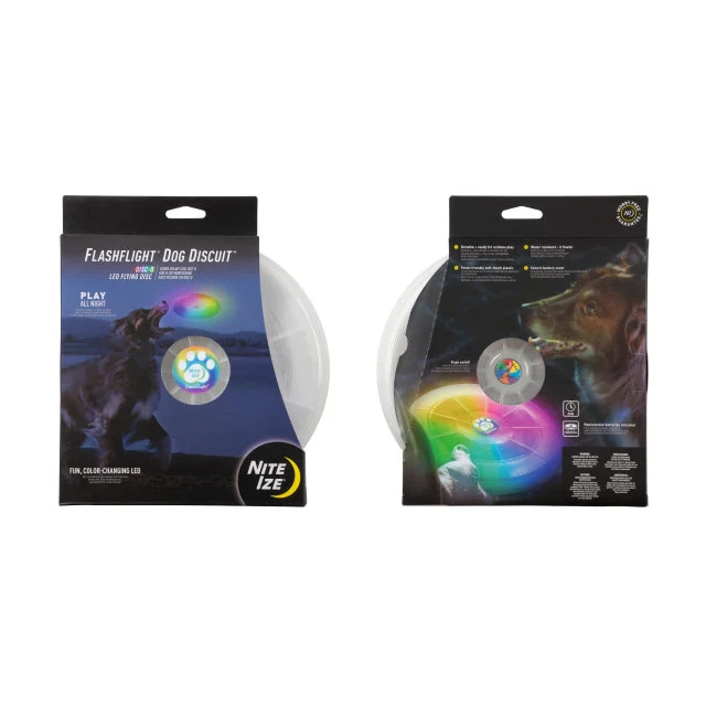 Flashflight Dog Discuit Led Flying Disc - Disc-o