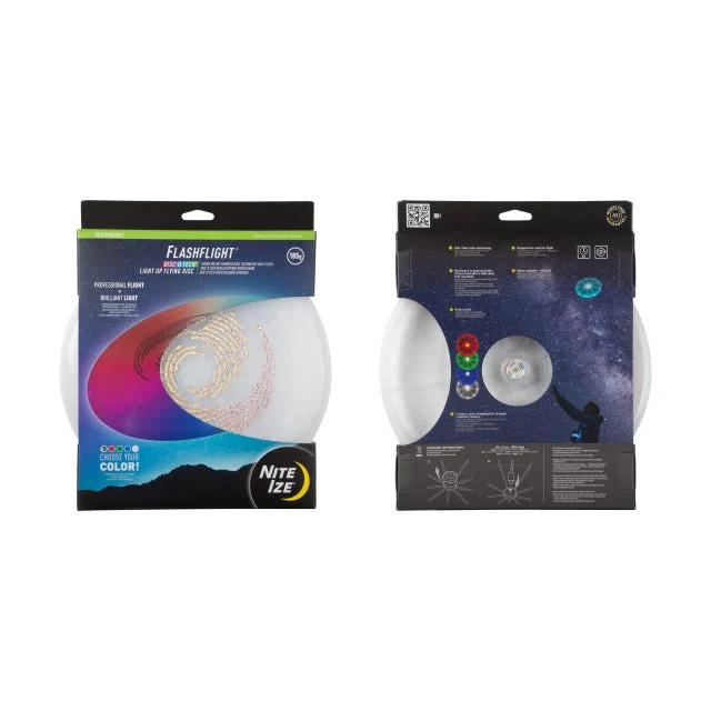 Flashflight Rechargeable Light Up Flying Disc - Disc-o Tech