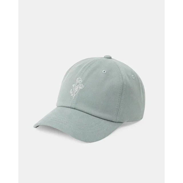 Flower Embroidery Peak Hat