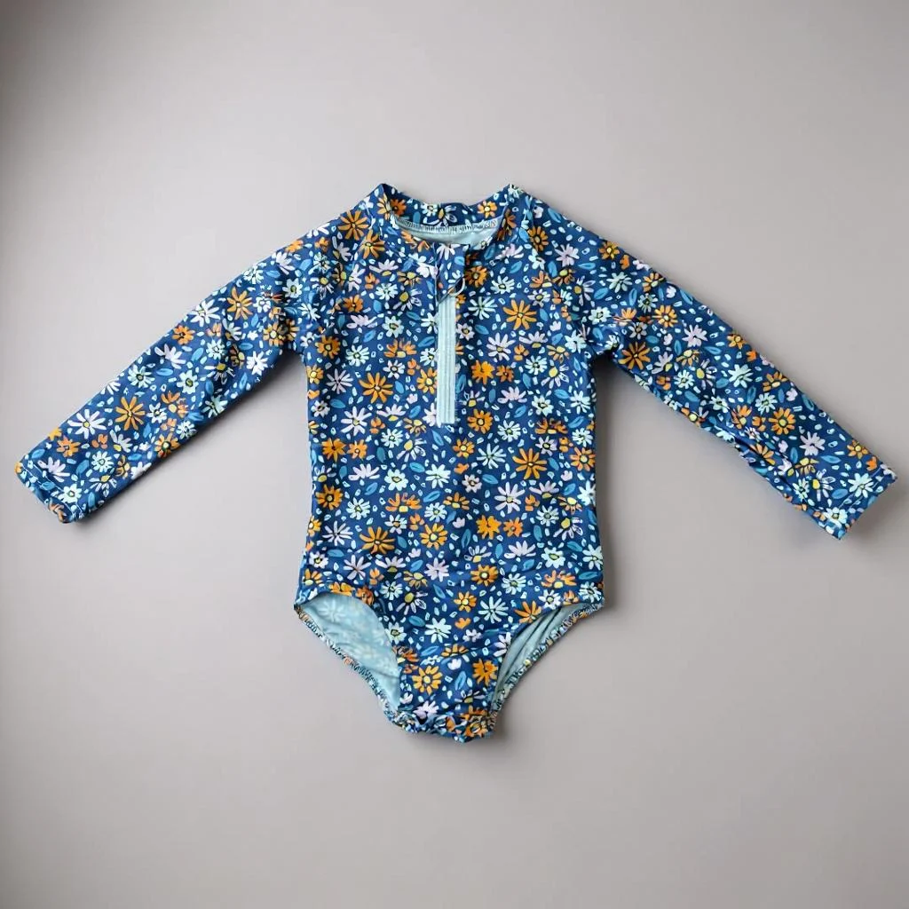flowers swimsuit