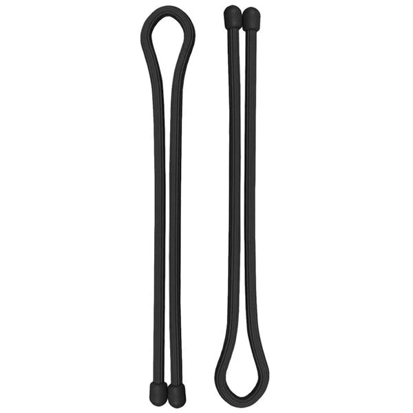 Gear Tie, Black - 18" (2 Pack)