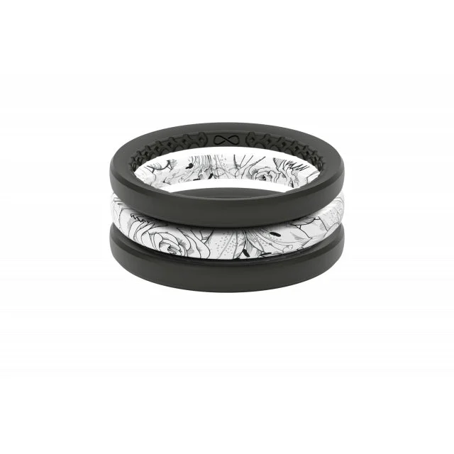 Groove Ring Stackable