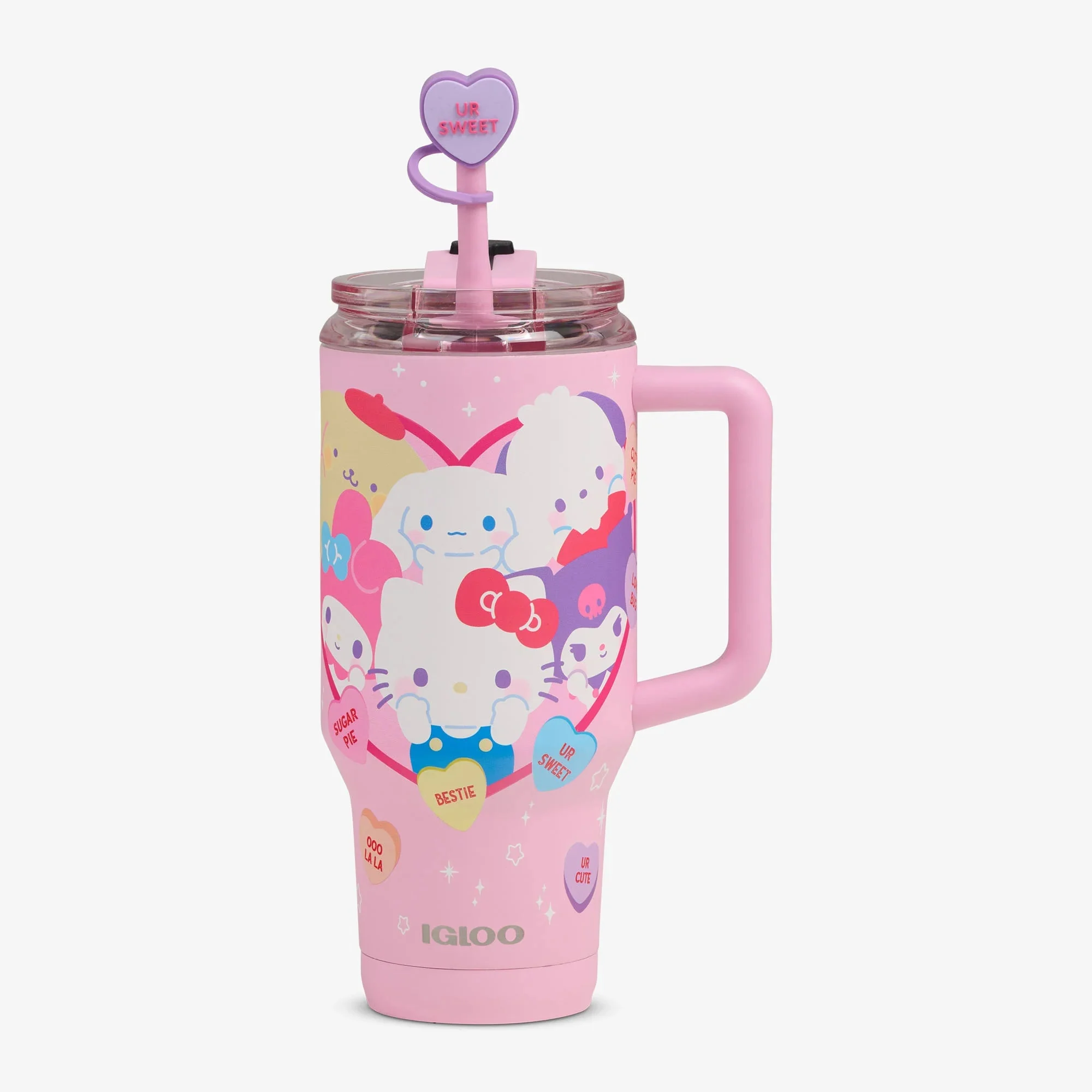 Hello Kitty and Friends x Sweethearts Candies 32 Oz Travel Mug