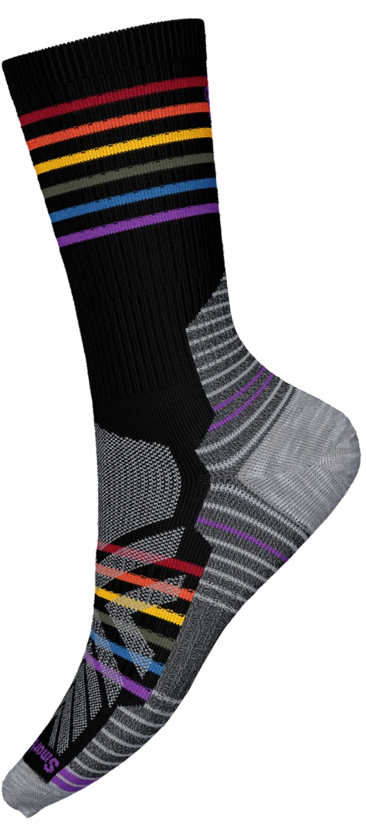 Hike Light Cushion Pride Pattern Crew Socks