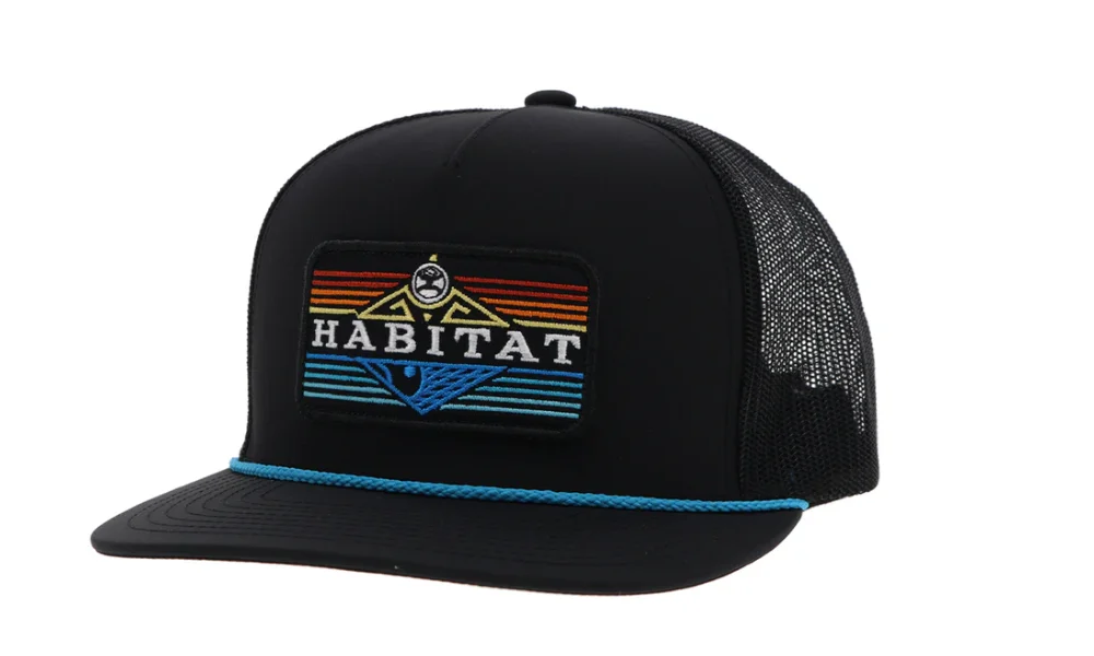 Hooey - "Habitat" Black w/Serape Patch