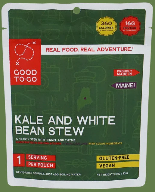 Kale and White Bean Stew 6.6 oz – 3 Rivers Outdoor Co